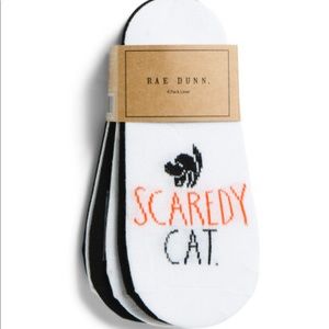 🆕 Rae Dunn HALLOWEEN Liner Socks 6 Pack